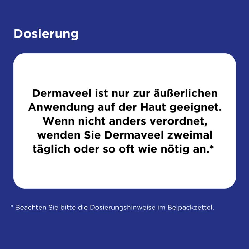 DERMAVEEL bei Juckreiz, Rötung und Trockenheit 50 ml Creme