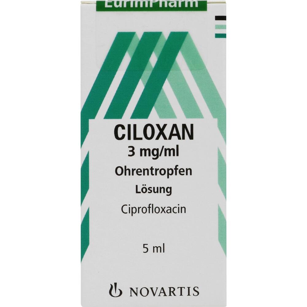 Ciloxan 3mg/ml 5 ml Ohrentropfen