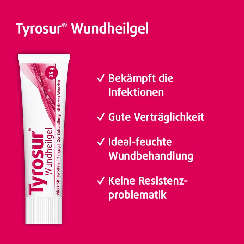 Tyrosur Wundheilgel 5 g Gel