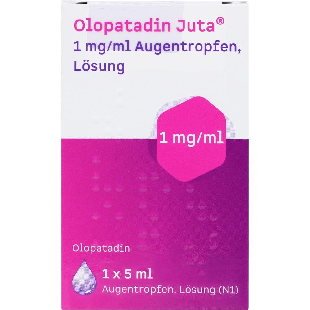 Olopatadin Juta 1mg/ml 1X5 ml Augentropfen