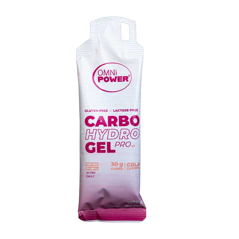 OMNi POWER CARBO HYDRO GEL PRO COLA + CAFFEINE 12X75 g Gel