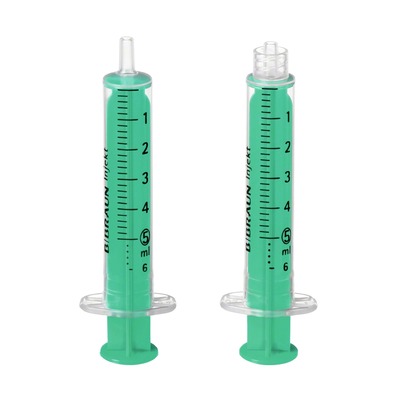 INJEKT Solo Spritze 5 ml LL zentrisch PVC-frei 100X5 ml Spritzen