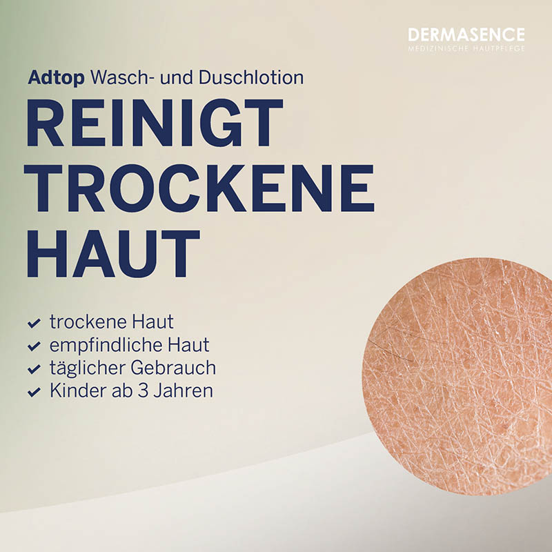 DERMASENCE Adtop WASCH- UND DUSCHLOTION 200 ml Duschgel