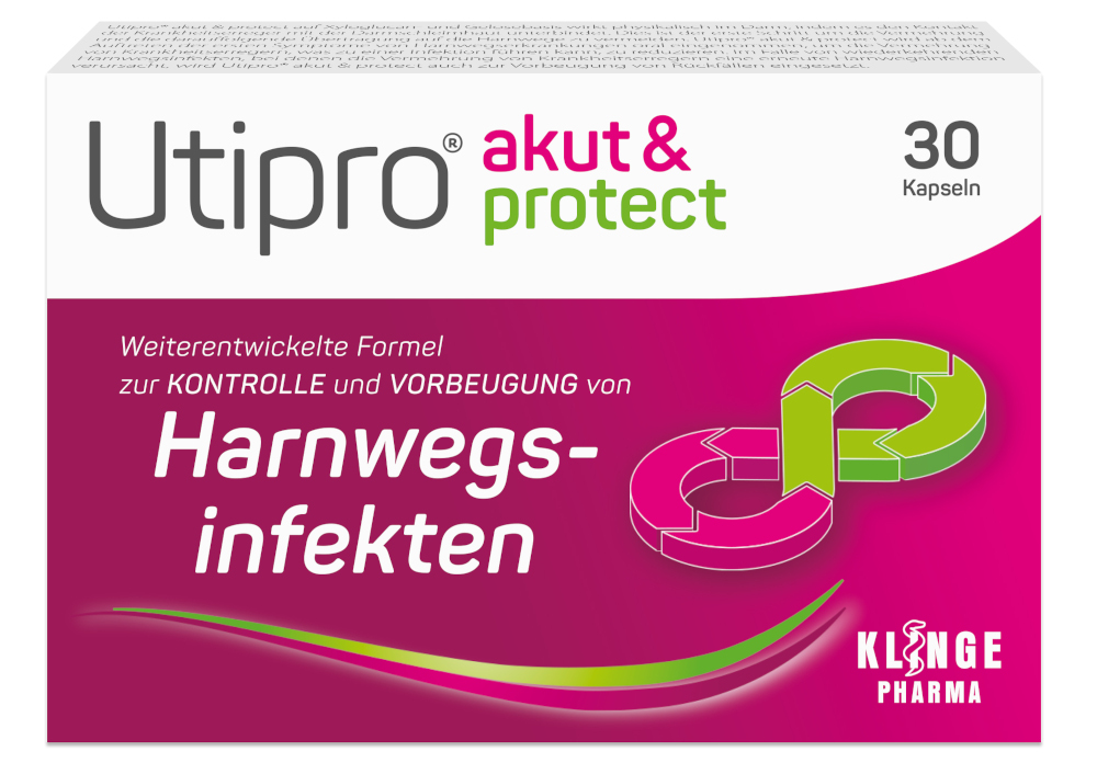 Utipro akut & protect 30 St Hartkapseln