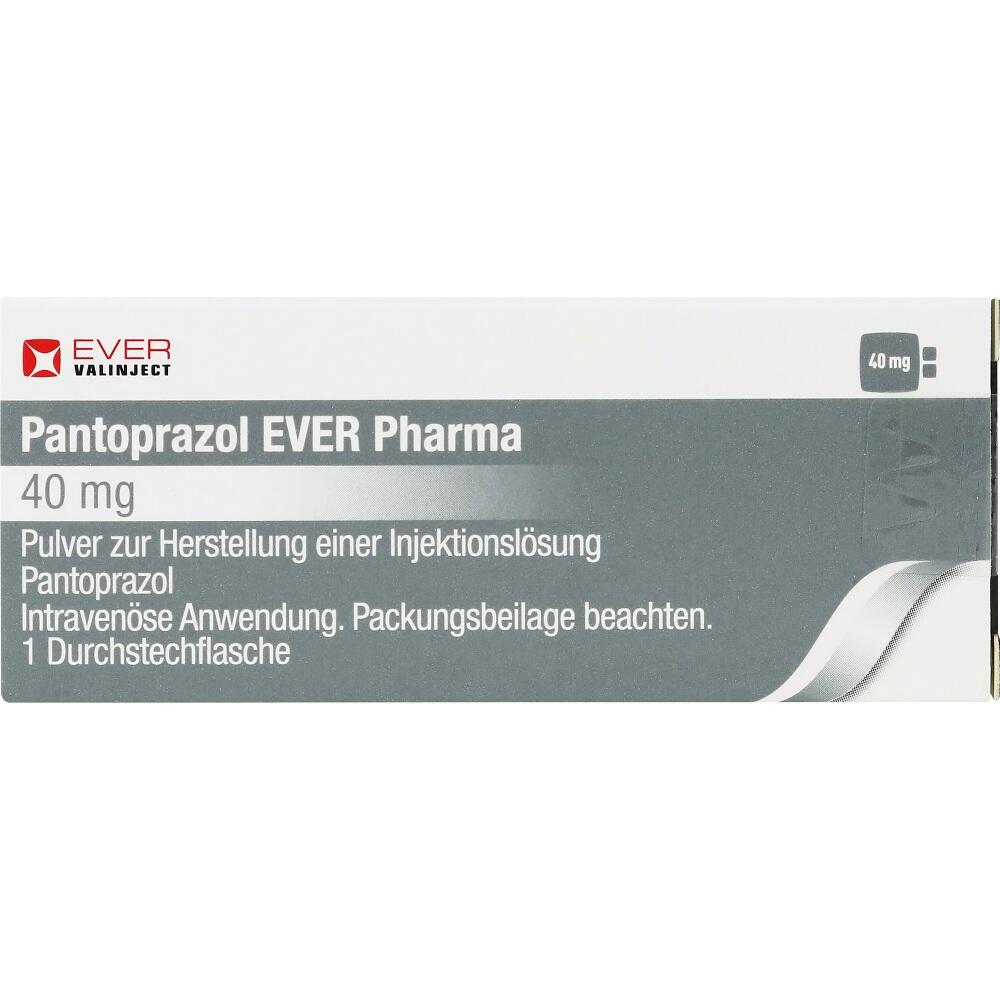 Pantoprazol EVER Pharma 40 mg 1 St Pulver zur Herstellung einer Injektionslösung