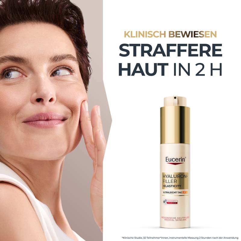 Eucerin HYALURON-FILLER+ELASTICITY ULTRALEICHT TAG LSF 50  50 ml Creme