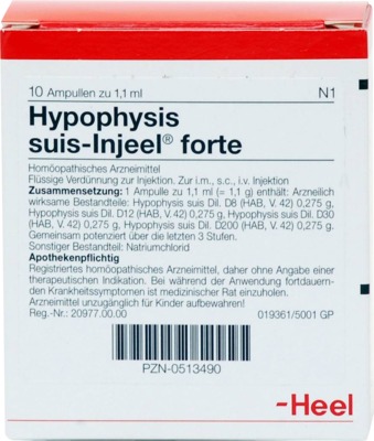 HYPOPHYSIS SUIS Injeel forte Ampullen 10 St Ampullen