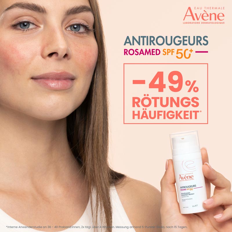 Avène Antirougeurs Rosamed SPF50+ Anti-Rötungen Konzentrat Protect - Jetzt 20% sparen 30 ml Konzentrat