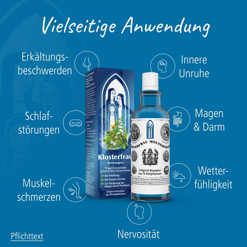 Klosterfrau Melissengeist Konzentrat 95 ml Flüssigkeit