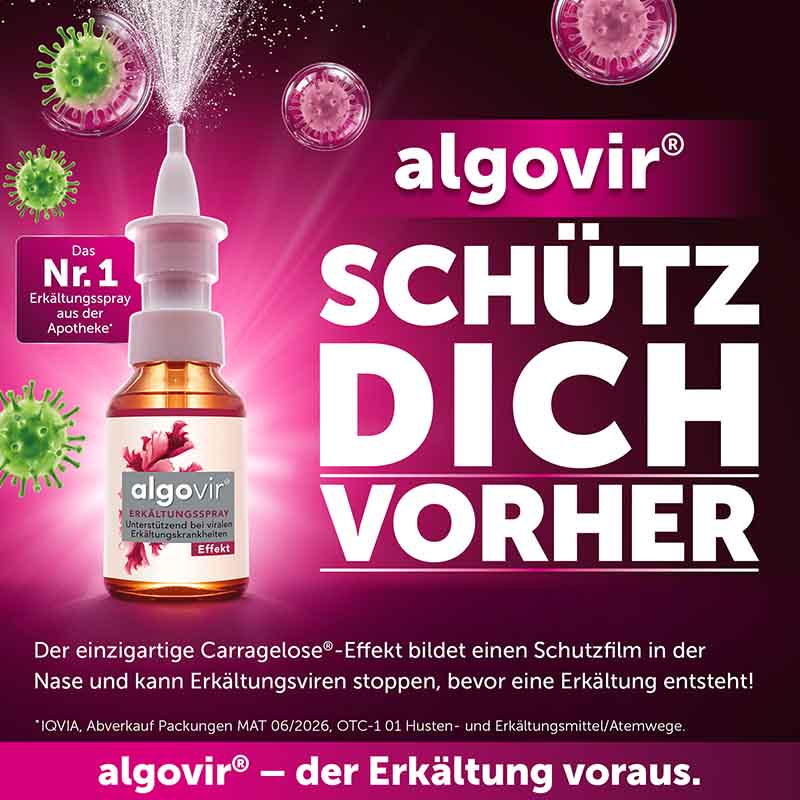 algovir ERKÄLTUNGSSPRAY Effekt 20 ml Spray