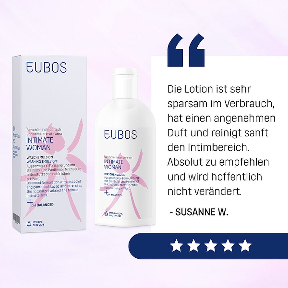 EUBOS INTIMATE WOMEN WASCHEMULSION 200 ml Lotion