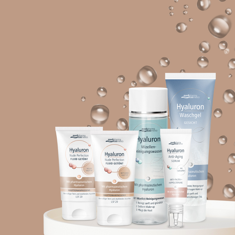 Hyaluron Nude Perfection FLUID GETÖNT LSF 20 Mittlerer Hauttyp 50 ml Creme