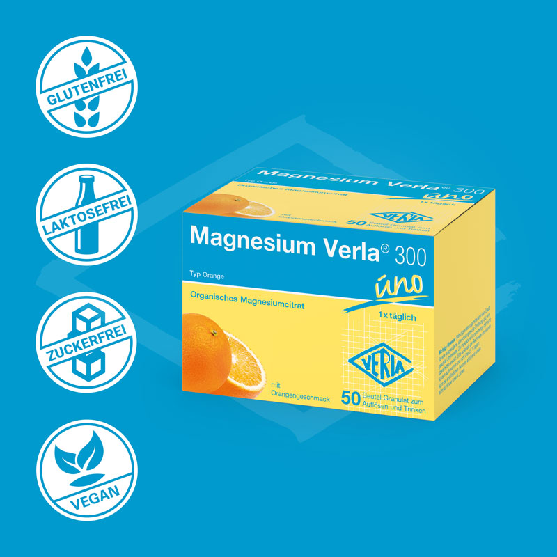 Magnesium Verla 300 uno Typ Orange 50 St Granulat