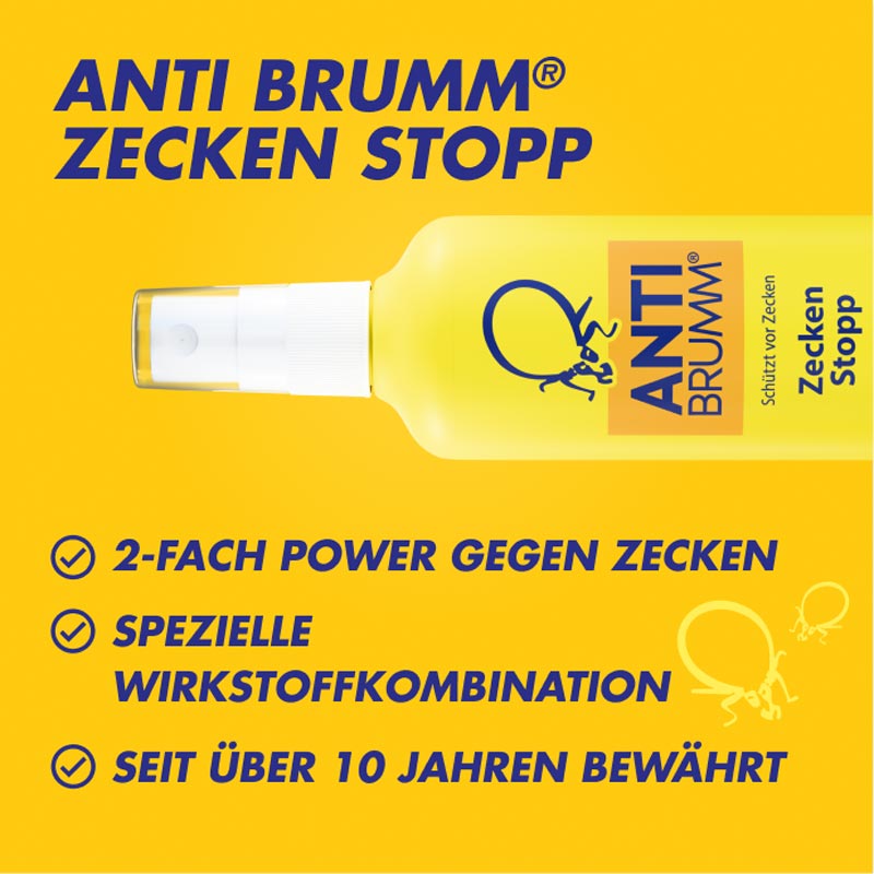 ANTI BRUMM ZECKEN STOPP Spray 150 ml Spray
