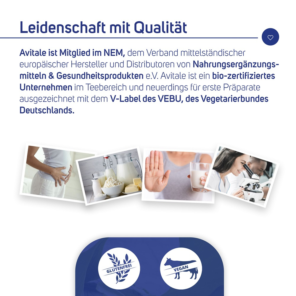 Avitale Lactase 14000 FCC 80 St Tabletten