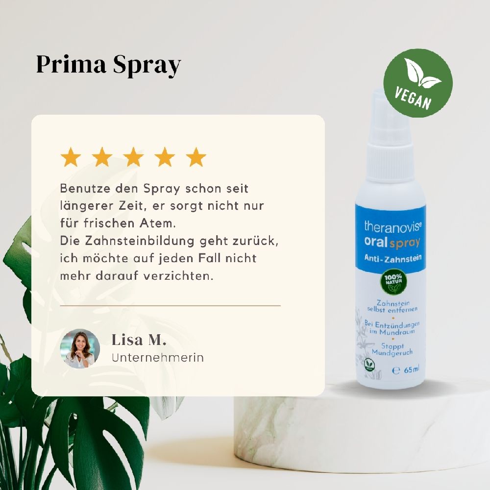 theranovis oral Zahnstein spray 65 ml Spray