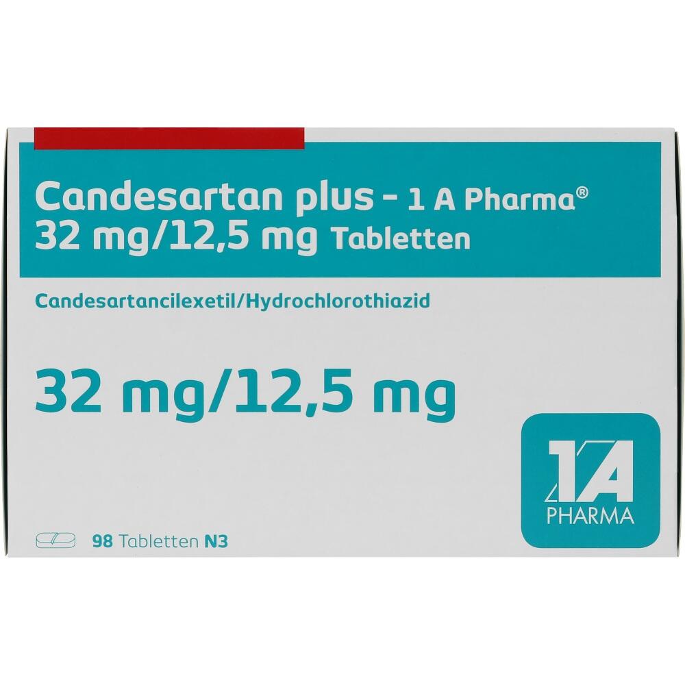 Candesartan plus-1 A Pharma 32mg/12,5mg 98 St Tabletten