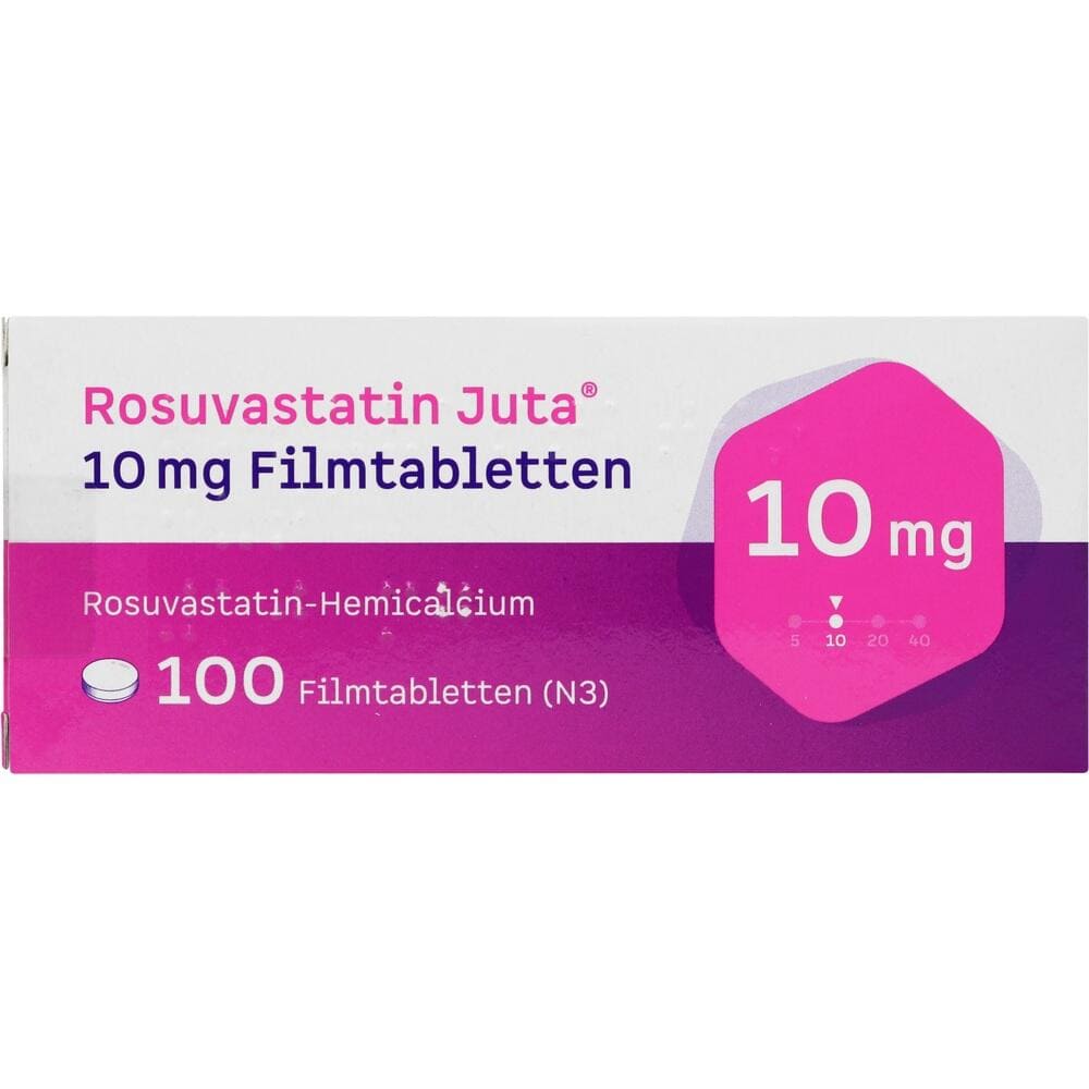 Rosuvastatin Juta 10 mg  100 St Filmtabletten