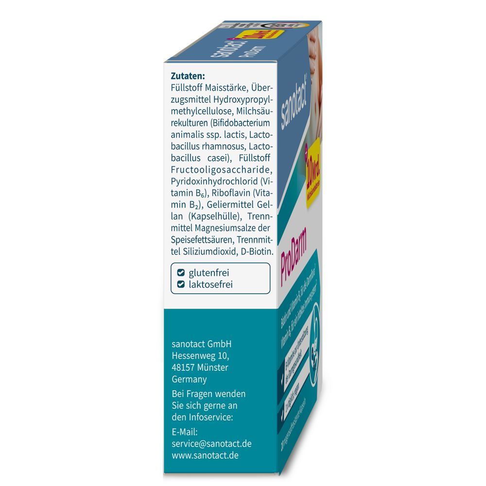 sanotact ProDarm 20 St Magensaftresistente Hartkapseln
