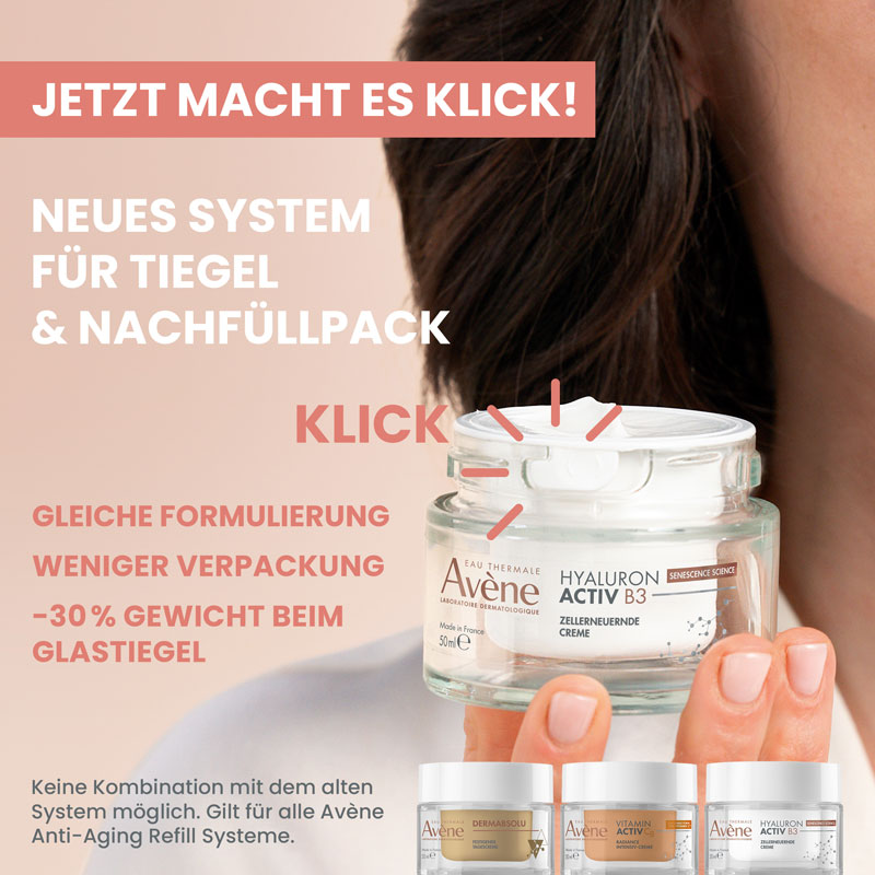 Avène HYALURON ACTIV B3 ZELLERNEUERNDE CREME Nachfüllpack  50 ml Creme