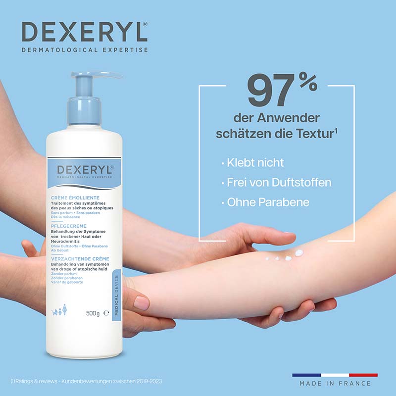 Dexeryl Pflegecreme Doppelpack  2X500 g