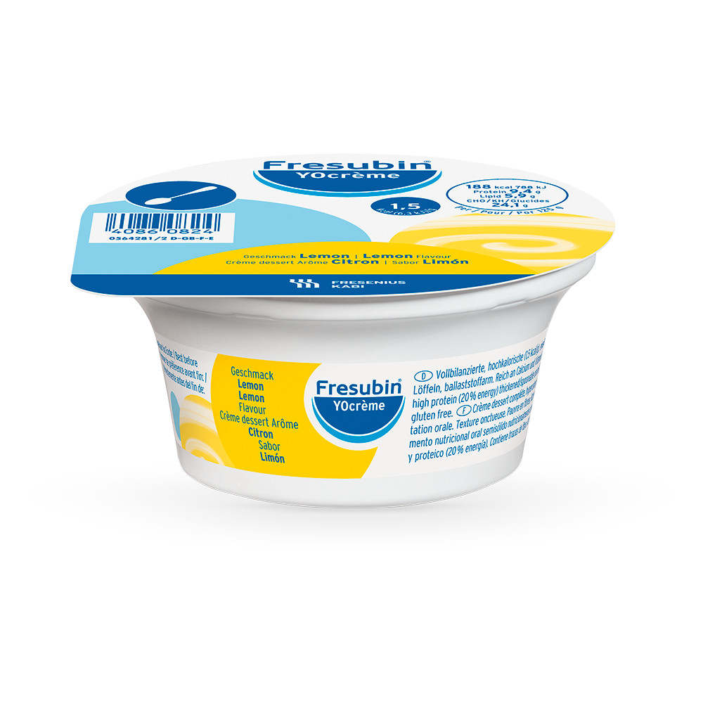 Fresubin YOcrème Lemon 24X125 g Creme
