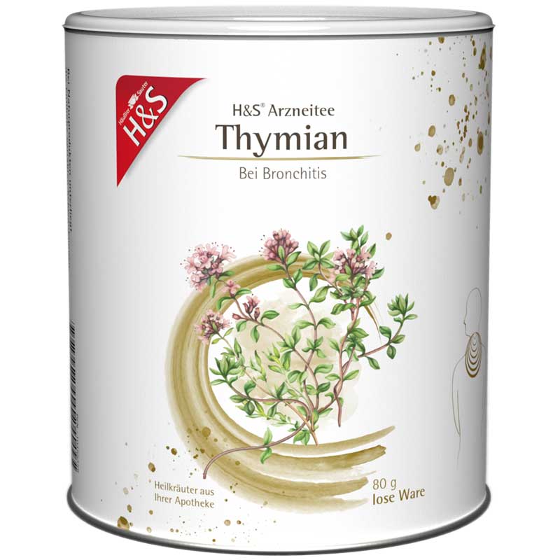 H&S Arzneitee Thymian lose 80 g Tee
