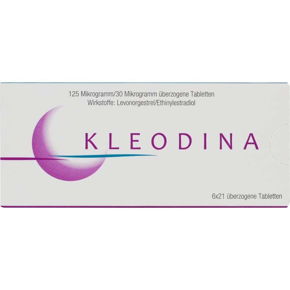 Kleodina 125Mikrogramm/30Mikrogramm überzogene Tabletten  6X21 St Überzogene Tabletten