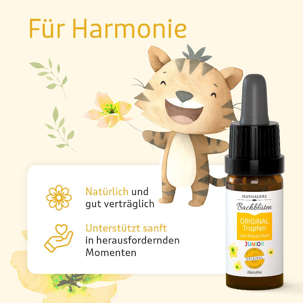 MURNAUERS Bachblüten Original Junior Tropfen 10 ml Tropfen zum Einnehmen