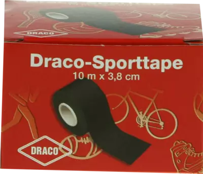 Draco SportTape schwarz 3,8 cm x 10 m  1 St Verband