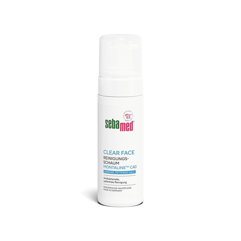 sebamed CLEAR FACE REINIGUNGSSCHAUM MONTALINE C40 150 ml Schaum