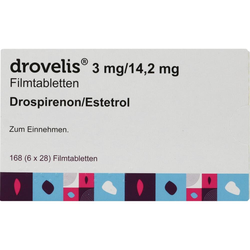 drovelis 3 mg / 14,2 mg 6X28 St Filmtabletten