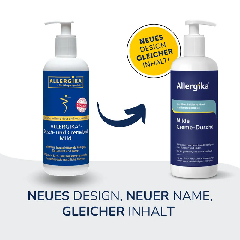 ALLERGIKA Dusch-u.Cremebad mild 500 ml Duschgel
