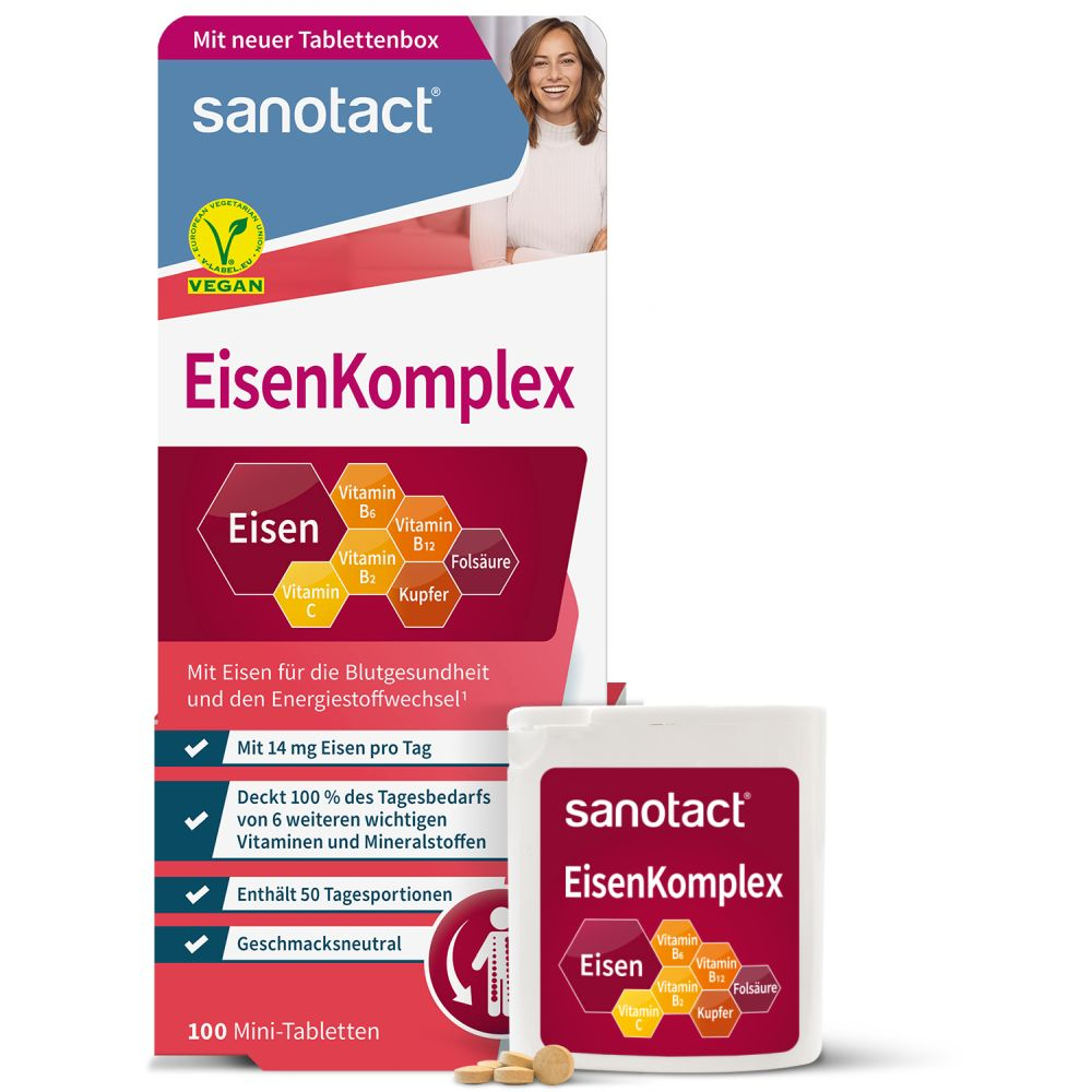 sanotact EisenKomplex 100 St Tabletten