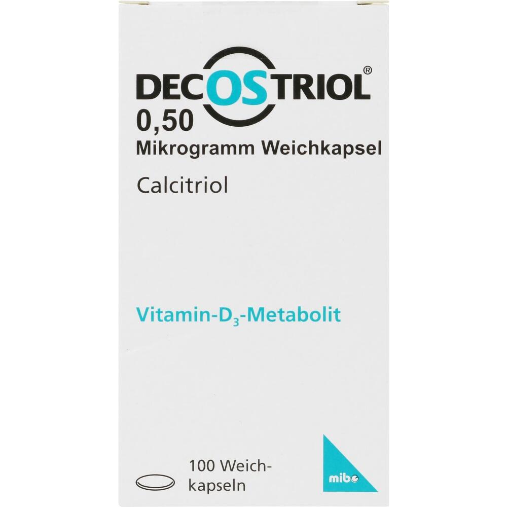 DECOSTRIOL 0,50 µg Weichkapseln 100 St Weichkapseln