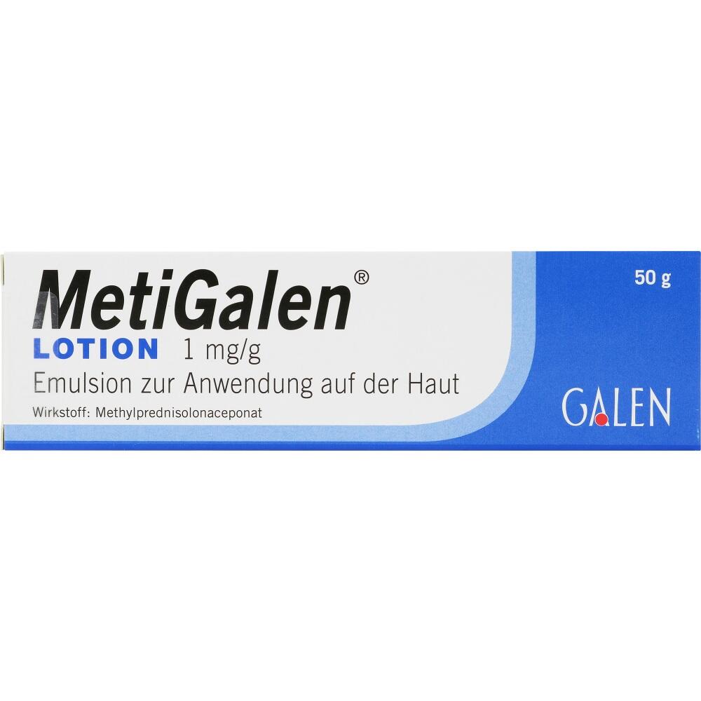 MetiGalen LOTION 1 mg/g 50 g Emulsion