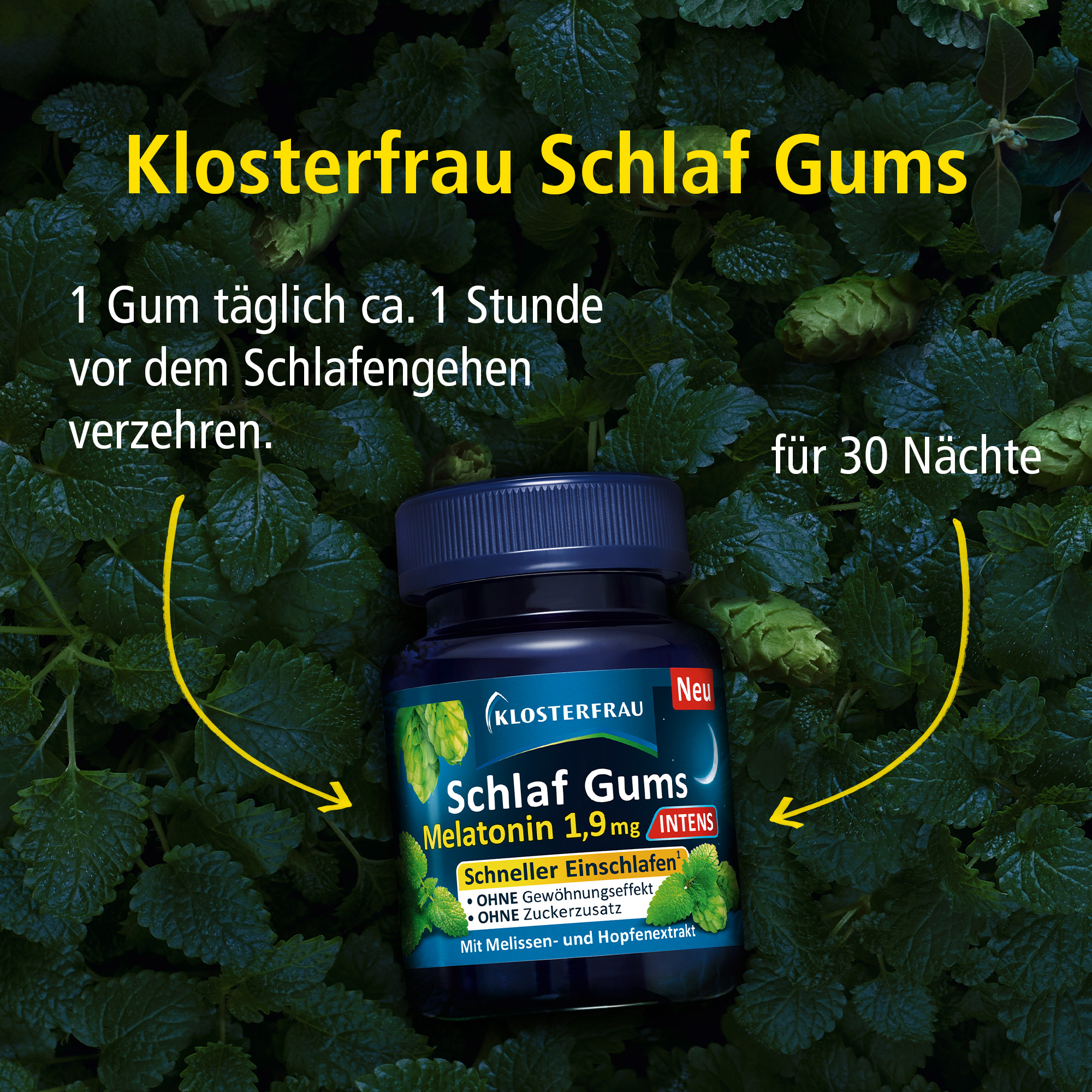 Klosterfrau Schlaf Gums 30 St Kaudragees