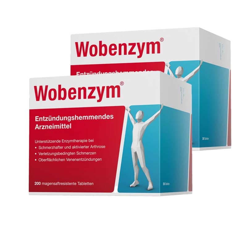 Wobenzym Vorteilsset 2X200 St Tabletten magensaftresistent