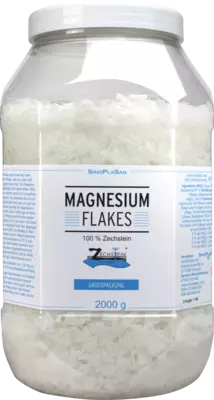 MAGNESIUM FLAKES 100% Zechstein Bad 2000 g Bad