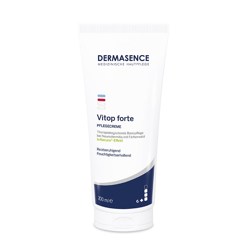 DERMASENCE Vitop forte PFLEGECREME 200 ml Creme