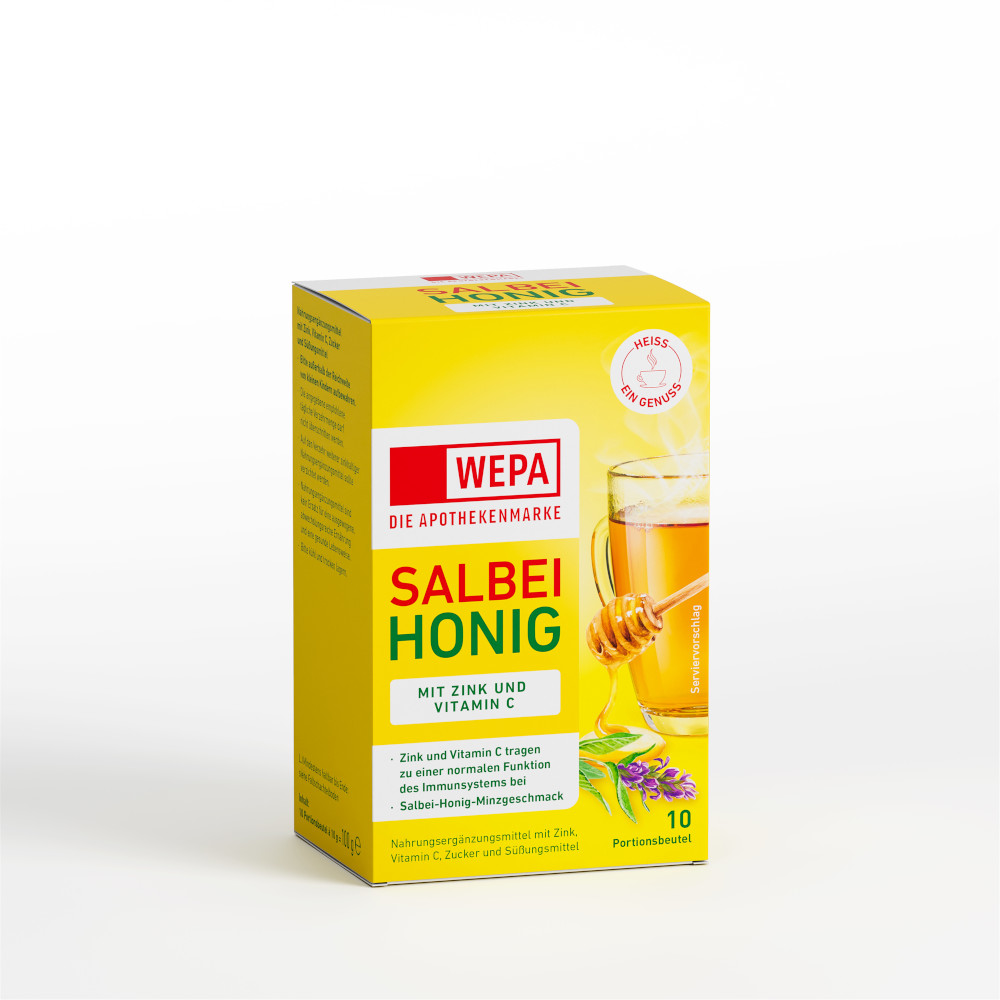 WEPA SALBEI HONIG 10X10 g Pulver