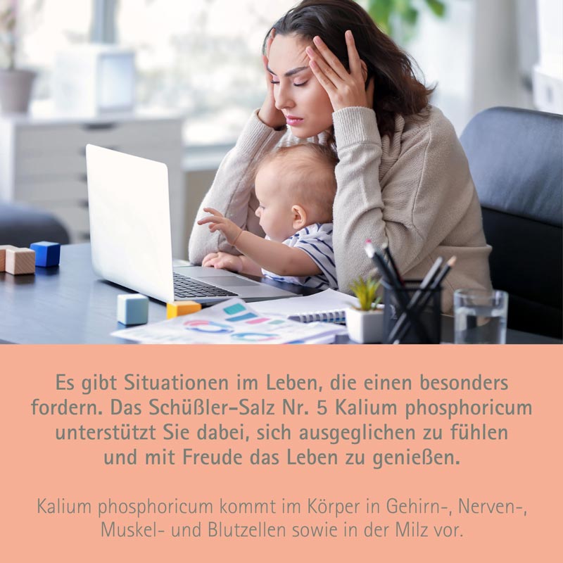 Schüßler-Salz Nr. 5 Kalium phosphoricum D4 75 g Creme