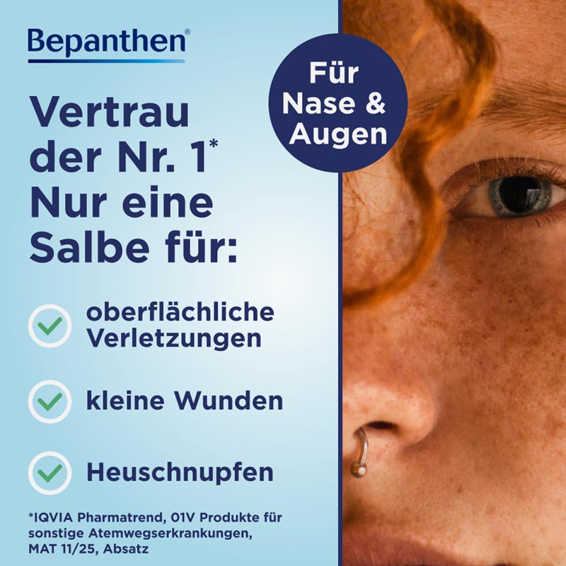 Bepanthen AUGEN- UND NASENSALBE 10 g Augen- und Nasensalbe
