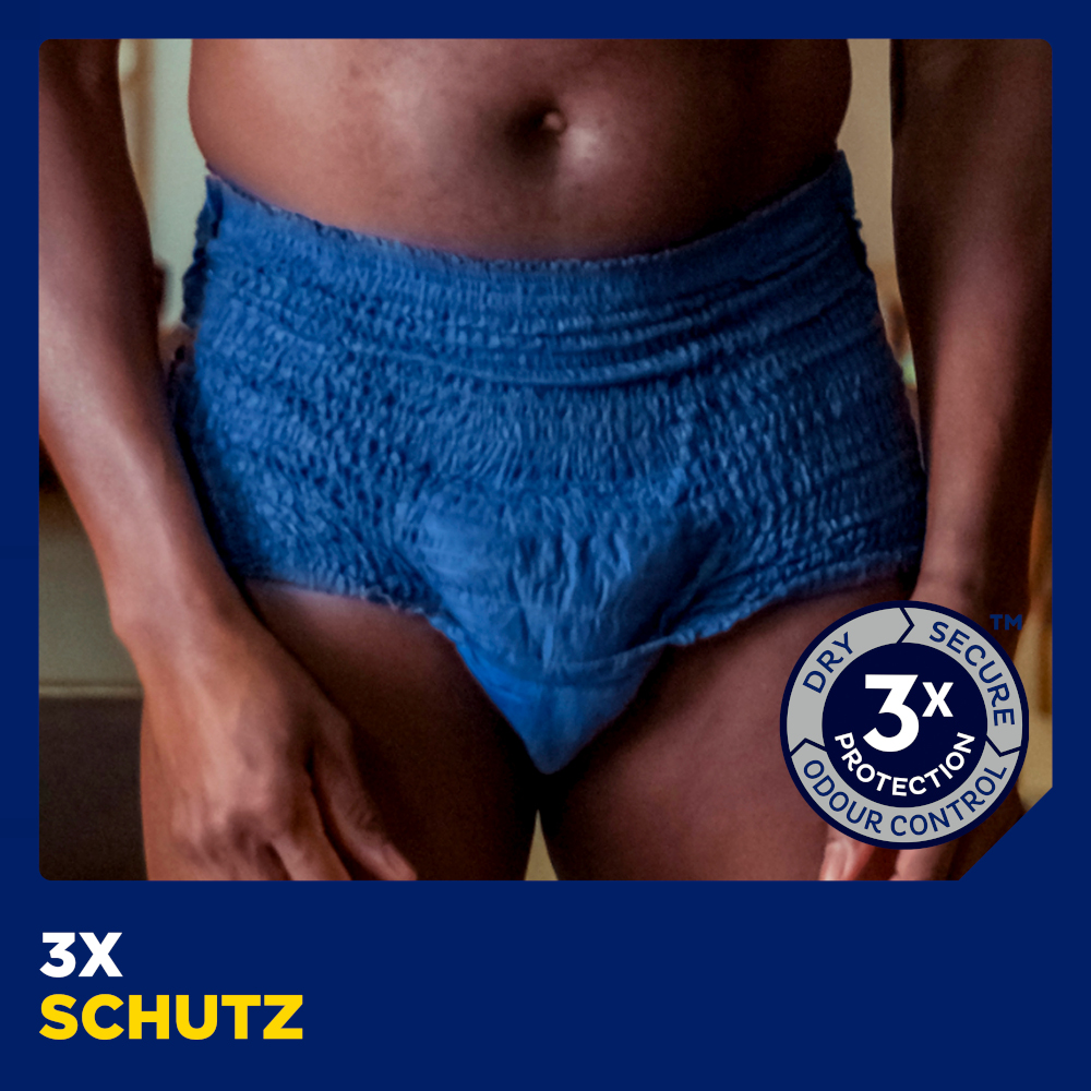 TENA MEN ACTIVE FIT PANTS PLUS S/M 4X12 St