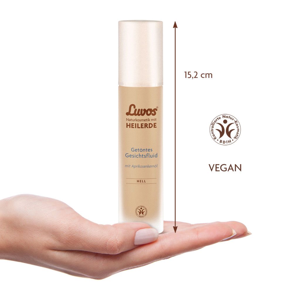 Luvos HEILERDE Getöntes Gesichtsfluid  50 ml Emulsion