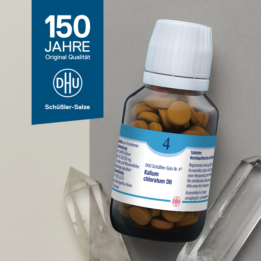 DHU Schüßler-Salz Nr. 4 Kalium chloratum D6 900 St Tabletten