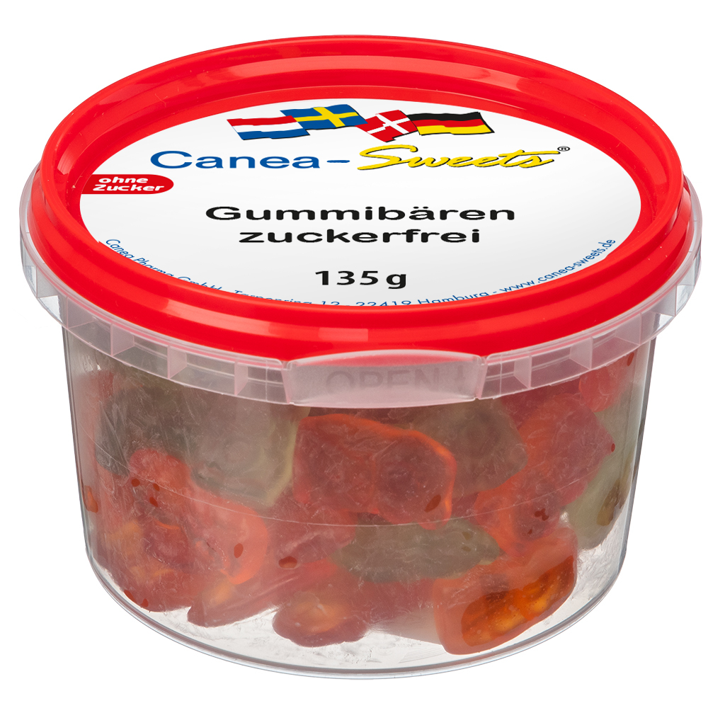 Gummibären zuckerfrei 135 g Bonbons