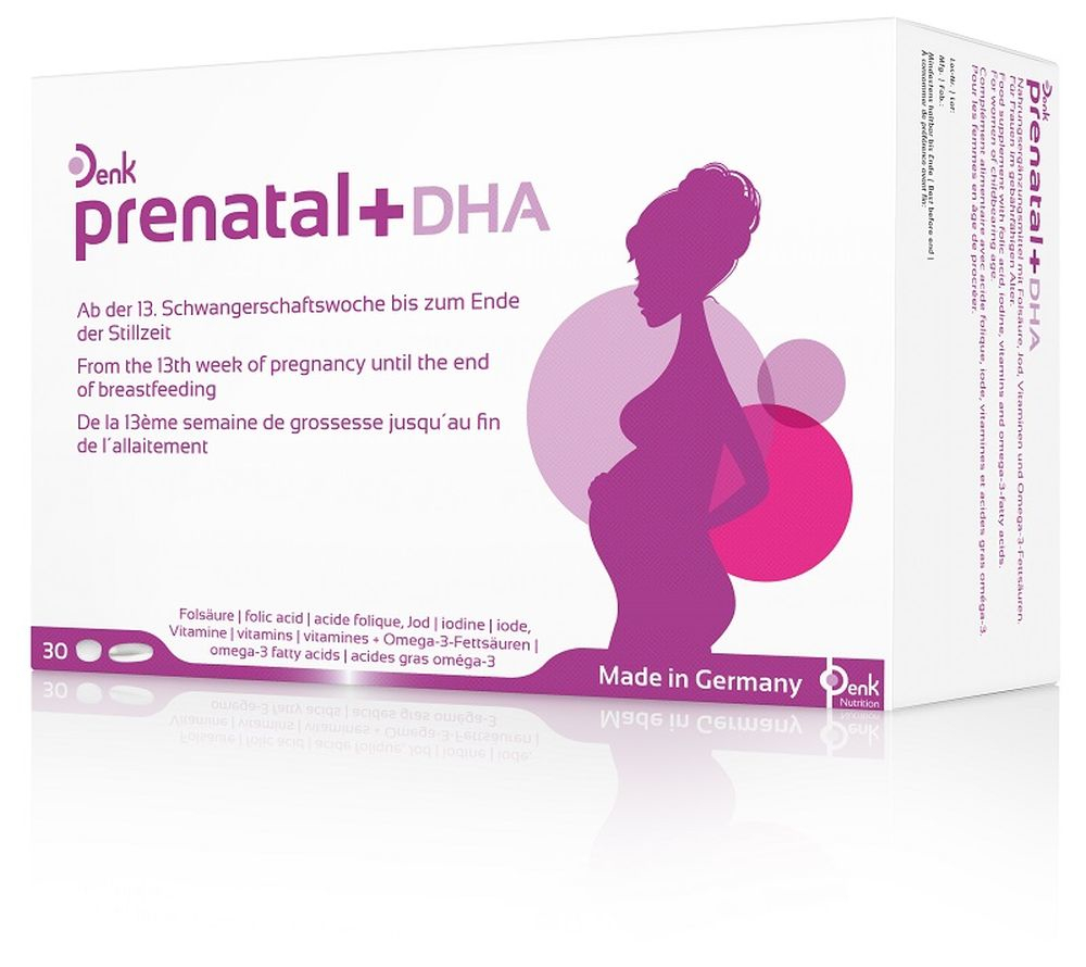 prenatal+ DHA Denk 2X30 St Filmtabletten