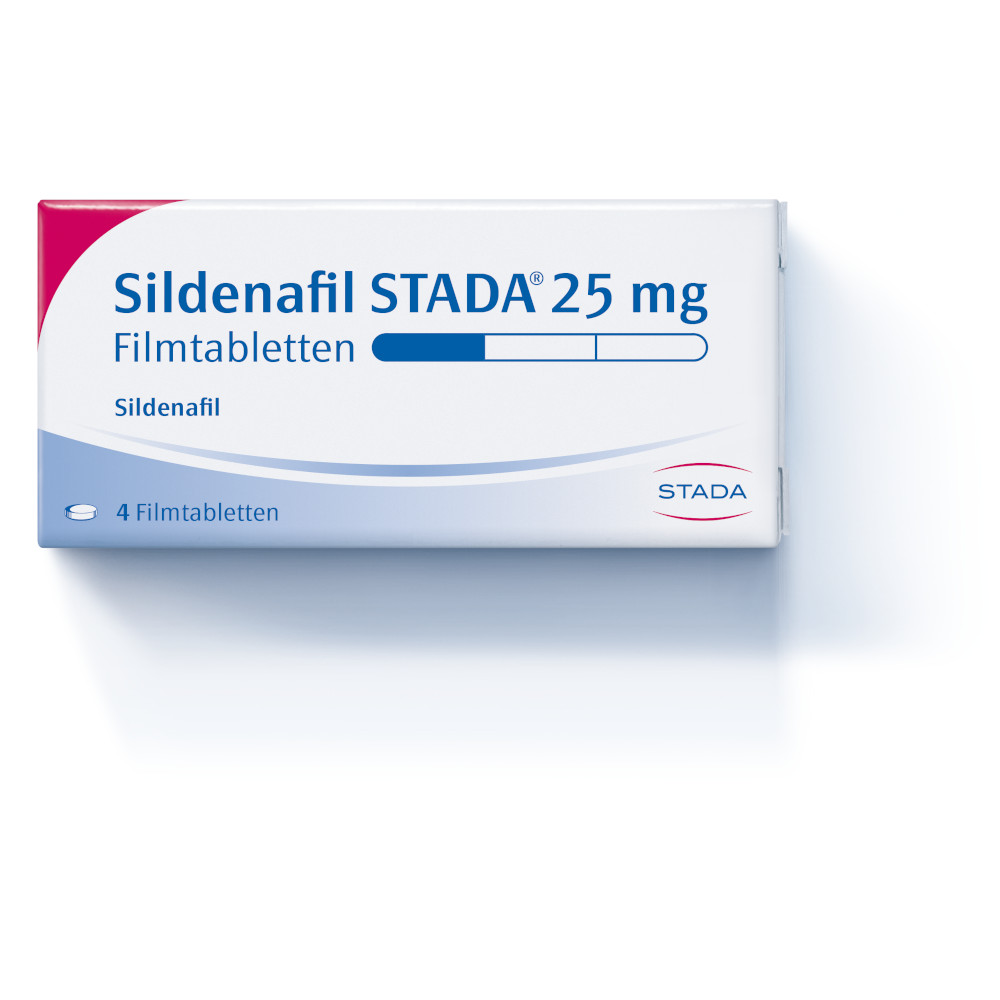 Sildenafil STADA 25mg 4 St Filmtabletten