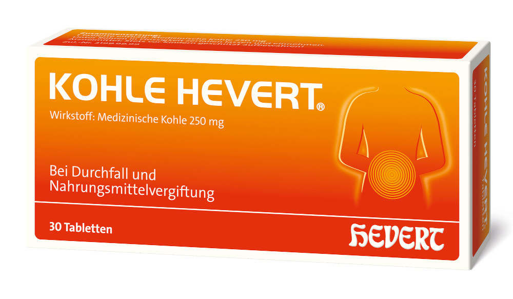 KOHLE HEVERT 30 St Tabletten